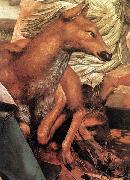 Matthias Grunewald Sts Paul and Anthony in the Desert oil on canvas